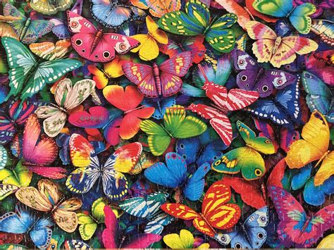 Anatolian Puzzle Lots Of Butterflies 1000 Piece Jigsaw Puzzle 1094