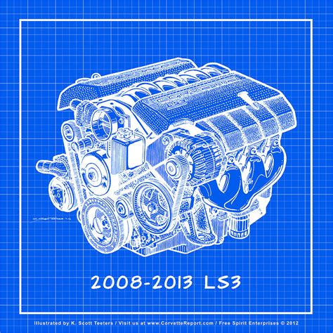 Car Engine Blueprints