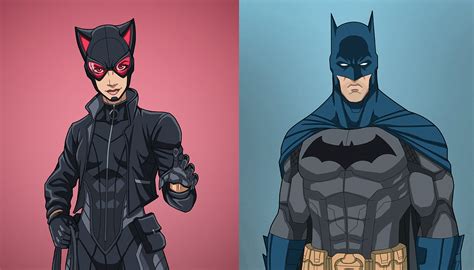Artwork Catwoman And Batman By Phil Cho On Deviantart Dccomics