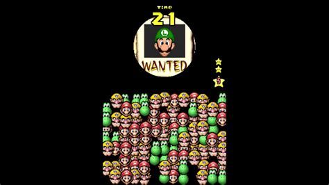 New Super Mario Bros Ds Mini Games Wanted Youtube