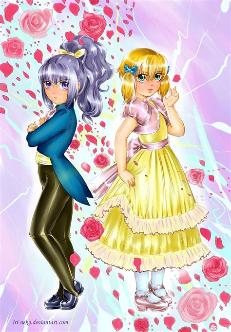 Lovely Roses Yumi And Sasha By Iri Neko On Deviantart