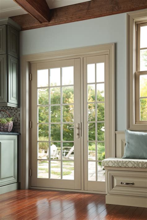 Milgard Tuscany French Style Swinging Patio Doors