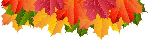 Download Leaf Border Watercolor Fall Leaves Banner Fu