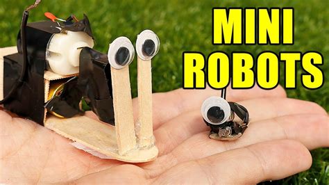 Cómo Hacer Mini Robots Fácil Youtube