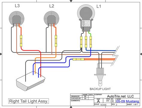 I have been through the wiring diagram and can not figure out which wires run to this led strip. 05-09 Mustang - Sequential Taillights - AutoTrix.net