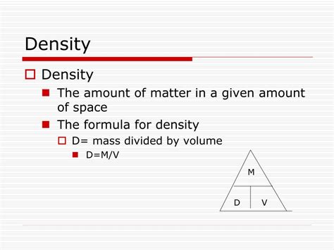 Ppt Density Powerpoint Presentation Free Download Id5997594