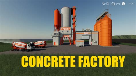 Fs19 Concrete Factory V1000 Farming Simulator 2022 Mod Ls 2022