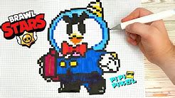 ⚫imagenes de brawl stars⚫ fan arts. BRAWL STARS- PIXEL ART - YouTube