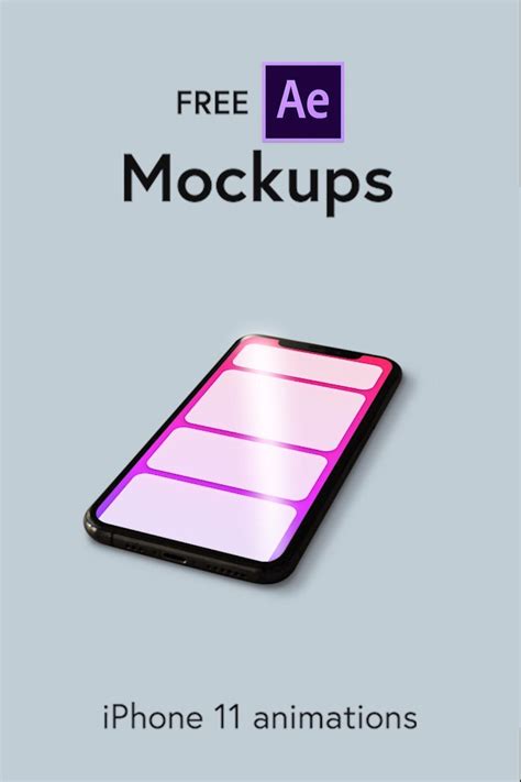 Download FREE! After Effects mockups - iPhone 11 in 2020 | Video ...