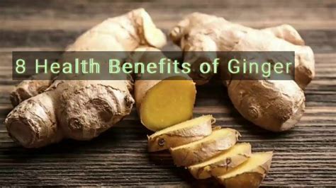 Health Benefits Of Ginger Youtube