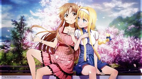 Asuna And Alice Sword Art Online Alicization 4k 25335
