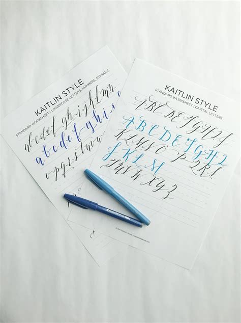 Aesthetic Handwriting Practice Sheets Pdf Thekidsworksheet Printable