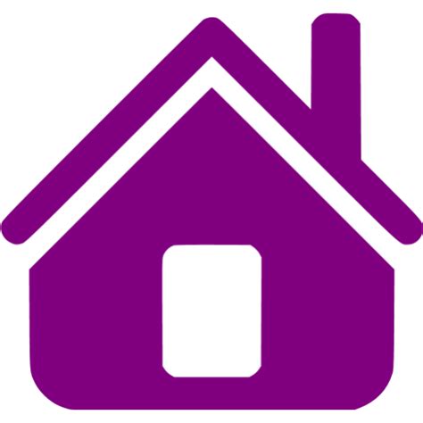 Purple Home Icon Free Purple Home Icons