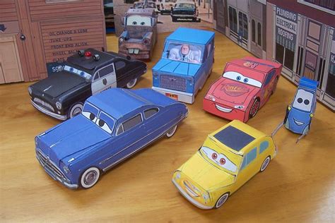 Papercraft Cars Movie Vehicles A Photo On Flickriver
