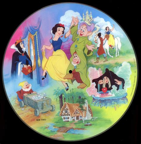 Filmic Light Snow White Archive Snow White Disney Picture Disc Lp
