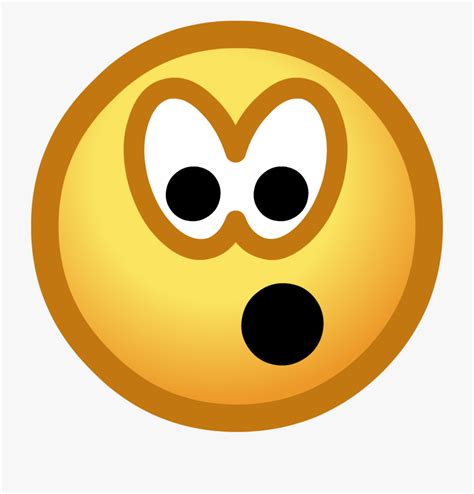 Sad Face Shocked Smiley Clip Art Library Club Penguin Emoji Png