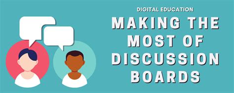 Engaging Students Discussion Boards Digital Education