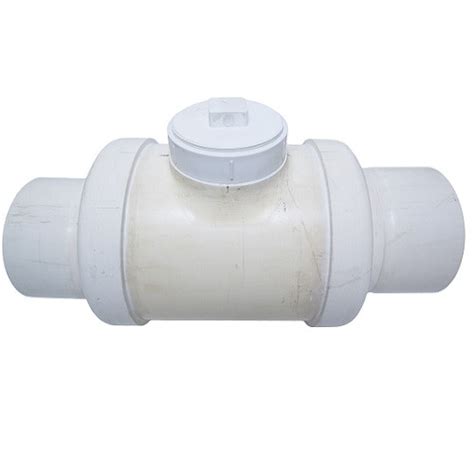 8 Pvc Dwv Fabricated Backwater Valve S X S The Drainage Products Store