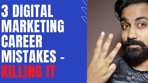 3 Digital Marketing Career Mistakes That Ruin Your Career Avoid These