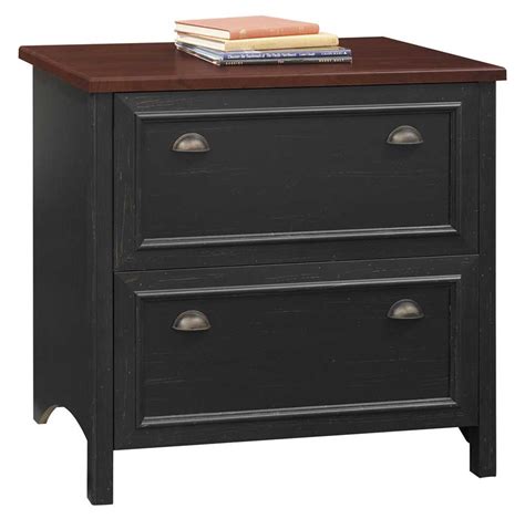 A natural fit for many homes, the 2 drawer lateral file cabinet provides a casual storage a neutral black finish helps it blend with any existing ensemble. Bush File Cabinets Reviews