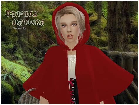 My Sims 4 Blog Little Red Riding Hood Sim And Clothing By Severinka