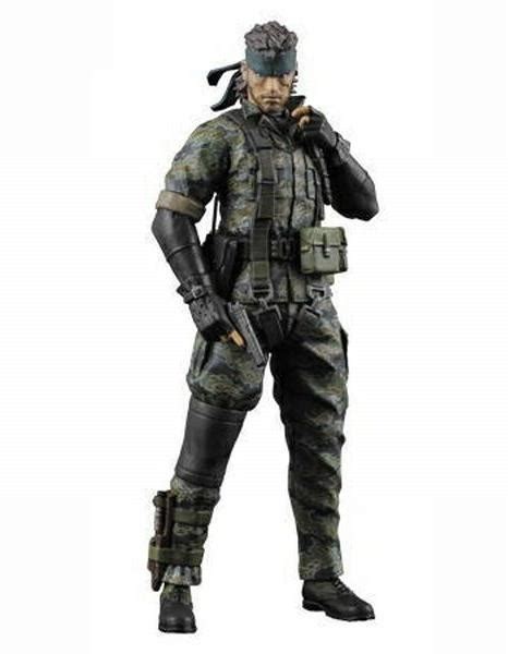Metal Gear Solid Collection Naked Snake Tiger Stripe Camouflage