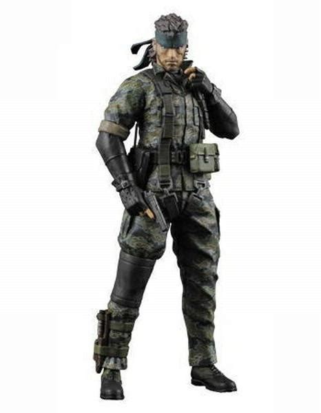 Metal Gear Solid Collection 2 Naked Snake Tiger Stripe Camouflage