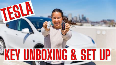 Tesla Model Y Key Fob Unboxing And Set Up 3 Ways To Access Our Model Y