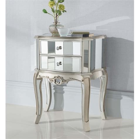 Working Well Alongside Our Shabby Chic Furniture Comes This Argente Mirrored Antique French
