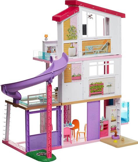 Buy Barbie Dreamhouse Dollhouse With Pool Slide And Elevator Online At Lowest Price In Ubuy New