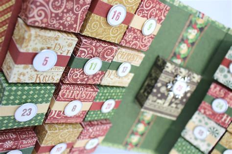 How To Paper Advent Calendar By Magda Cortez Featuring Winter