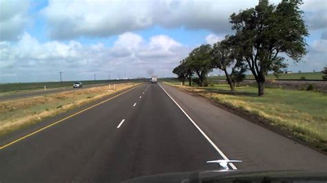 Driving Towards Claude Texas On Us Highway 287 North Youtube