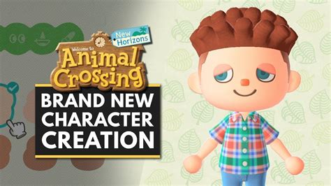 Animal Crossing New Horizons All Villager Character Creation Options