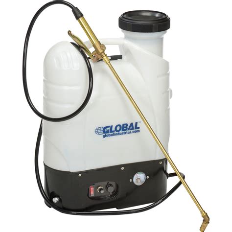 4 Gallon Commercial Duty Battery Operated No Pump Backpack Sprayer W