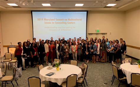 Maryland Summit On Multicultural Issues In Counseling Centers Towson