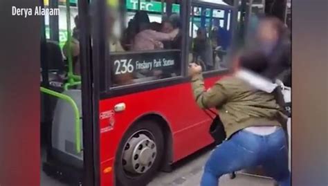 Schoolgirls Erupt In Vicious Mass Brawl Aboard Bus As Terrified
