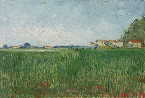 Field With Poppies Near Arles — Vincent Van Gogh