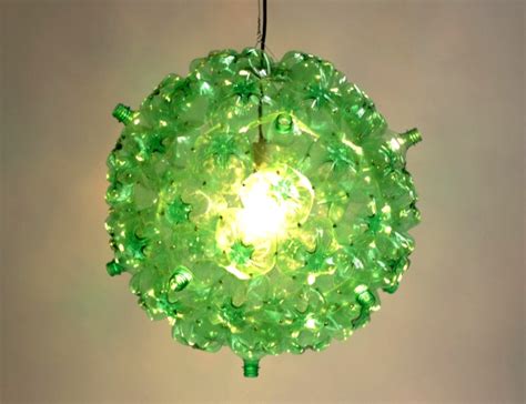 Chandelier Made From Plastic Bottles Cupitonians