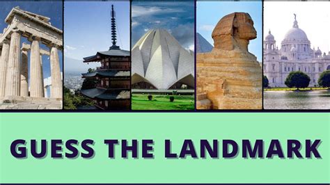 Guess The Famous Landmark Guessing Game Youtube
