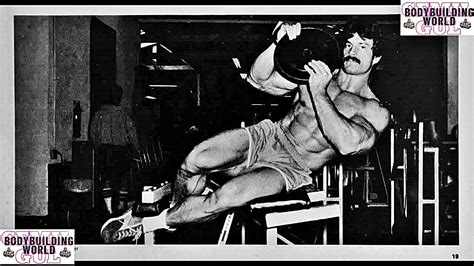 Mike Mentzer Six Pack Abs How Mike Mentzer Trains His Abs Heavy Duty Ab Workout Six Pack Abs