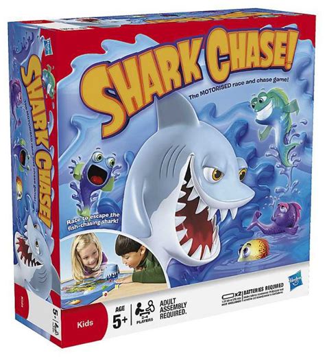 Feel free to take your time to make any move because you set the rules in this game version! Hasbro Shark Chase Game - Puzzles & Games