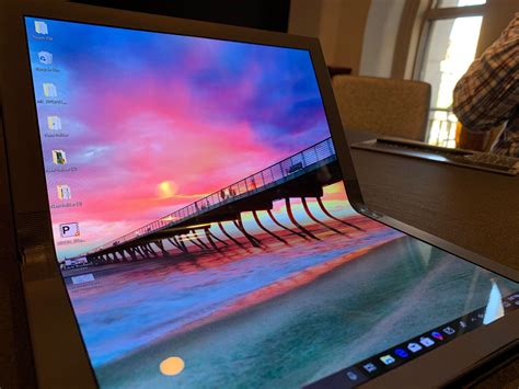 Lenovo just unveiled the world's first laptop with a folding screen