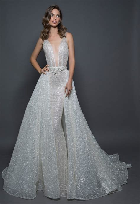 14584 3 Sparkle Wedding Dress Glitter Wedding Dress Pnina Tornai