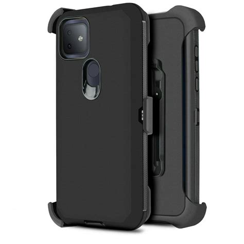 For T Mobile Revvl 4 Plus Phone Case Dual Layer Full Body Rugged Clear