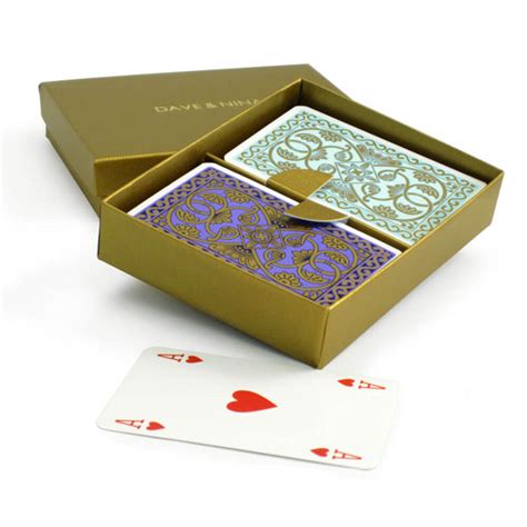 Custom Playing Card Boxes Wholesale Playing Card Packaging