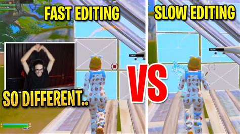 Faze Sway Shows The Difference Between Fast Editing And Slow Editing On