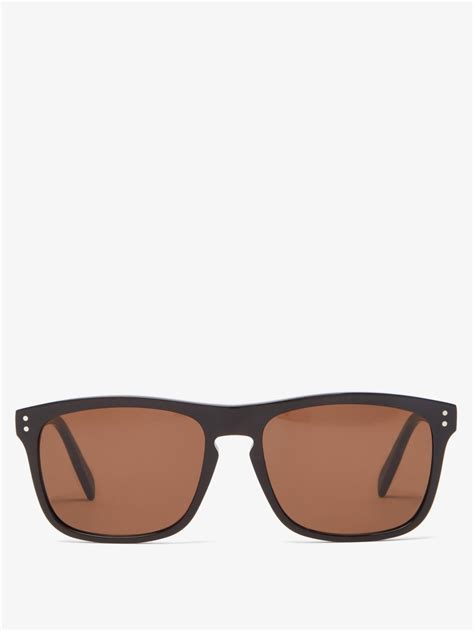 Black D Frame Acetate Sunglasses Celine Eyewear Matchesfashion Us