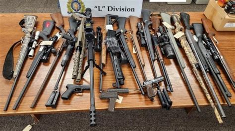 rcmp seize 19 weapons thousands of rounds of ammo in central p e i cbc news