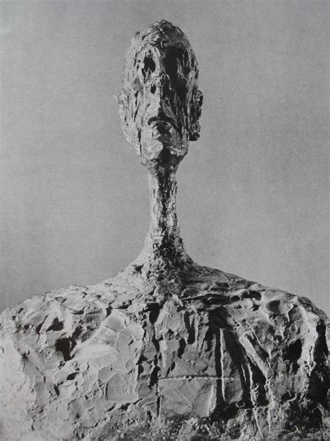 Giacometti Alberto Giacometti Figurative Sculpture Portrait Sculpture