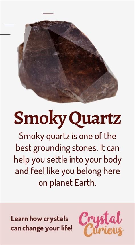 Smoky Quartz Healing Properties And Benefits Smokyquartz Smoky